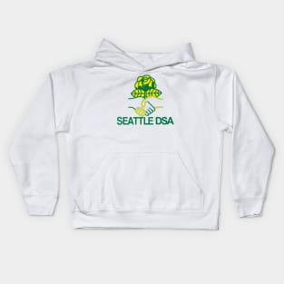 Seattle DSA Basketball White Kids Hoodie